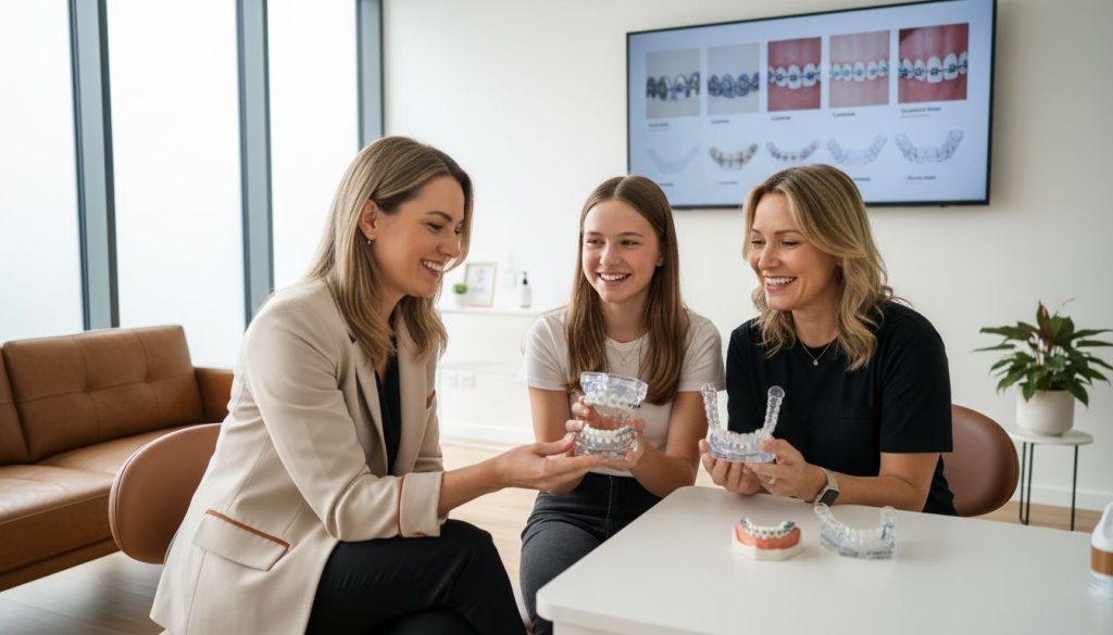 aparat dentar, zambet, ortodont