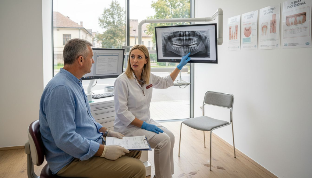 Programare pentru evaluarea posibilității de implant dentar