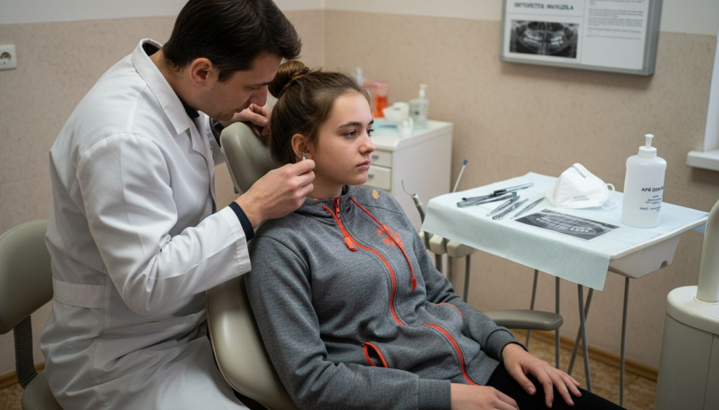 Consultație ortodontică pentru adolescenți care au nevoie de aparat dentar