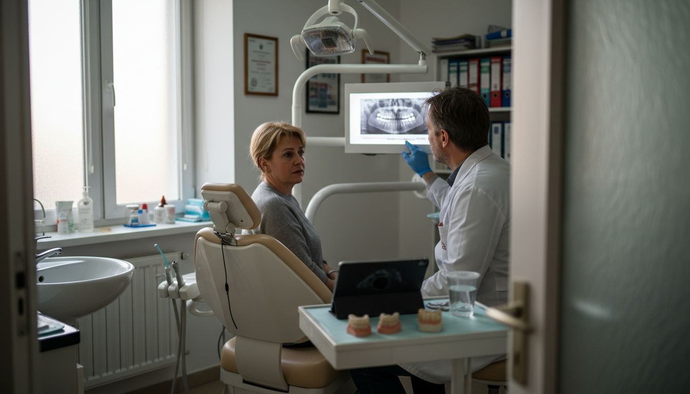 Programare la stomatolog pentru verificarea implantului dentar