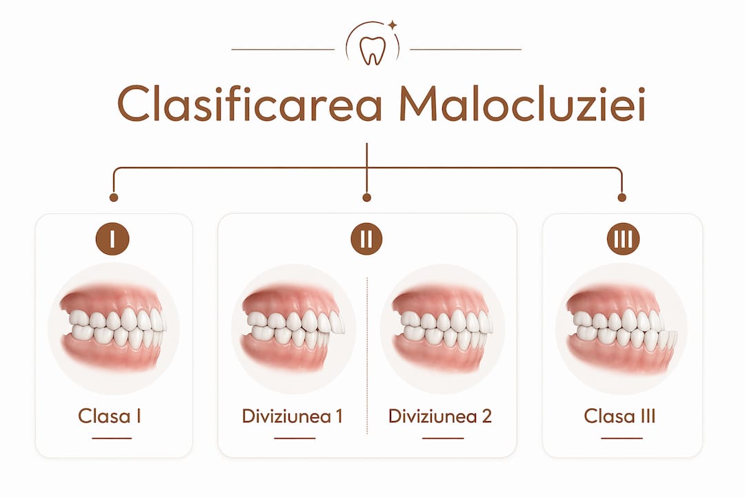Infografic: tipurile de malocluzie și cum le recunoaștem